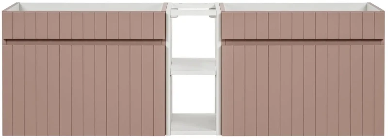 Zestaw mebli łazienkowych ICONIC CASHMERE z blatem 140 cm - 4 elementy