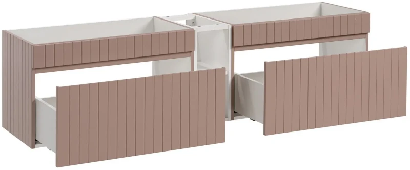 Zestaw mebli łazienkowych ICONIC ROSE 180 cm - 3 elementy