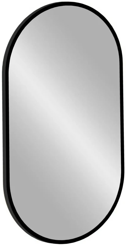 Zestaw mebli łazienkowych ICONIC CASHMERE (lustro LED CZARNE APOLLO 900/500)