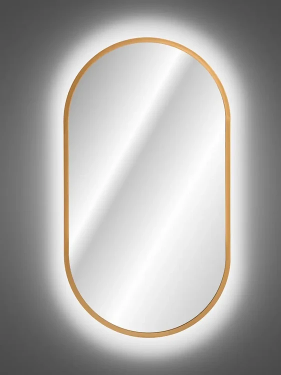 Lustro APOLLO LED złote