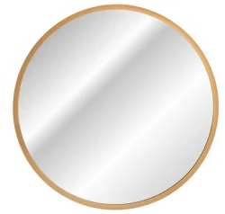 Lustro 60 cm HESTIA LED złote