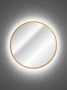 Lustro 60 cm HESTIA LED złote