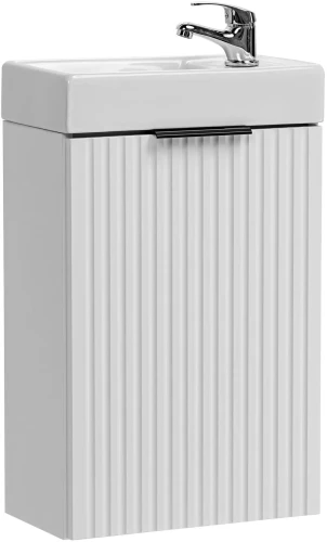 Zestaw mebli łazienkowych ADEL WHITE szafka 40 cm z umywalką Vedea