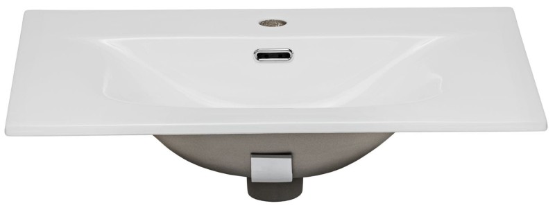 Szafka łazienkowa 60 cm ADEL WHITE (umywalka ceramiczna SKY 60-8099)