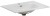 Szafka łazienkowa 60 cm ADEL WHITE (umywalka ceramiczna SKY 60-8099)