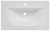 Szafka łazienkowa 60 cm ADEL WHITE (umywalka ceramiczna SKY 60-8099)