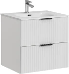 Zestaw mebli łazienkowych ADEL WHITE szafka 60 cm z umywalką Sky
