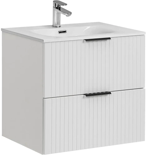 Szafka łazienkowa 60 cm ADEL WHITE z umywalką Sky