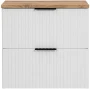 Szafka pod umywalkę 60 cm ADEL WHITE z blatem 60 cm
