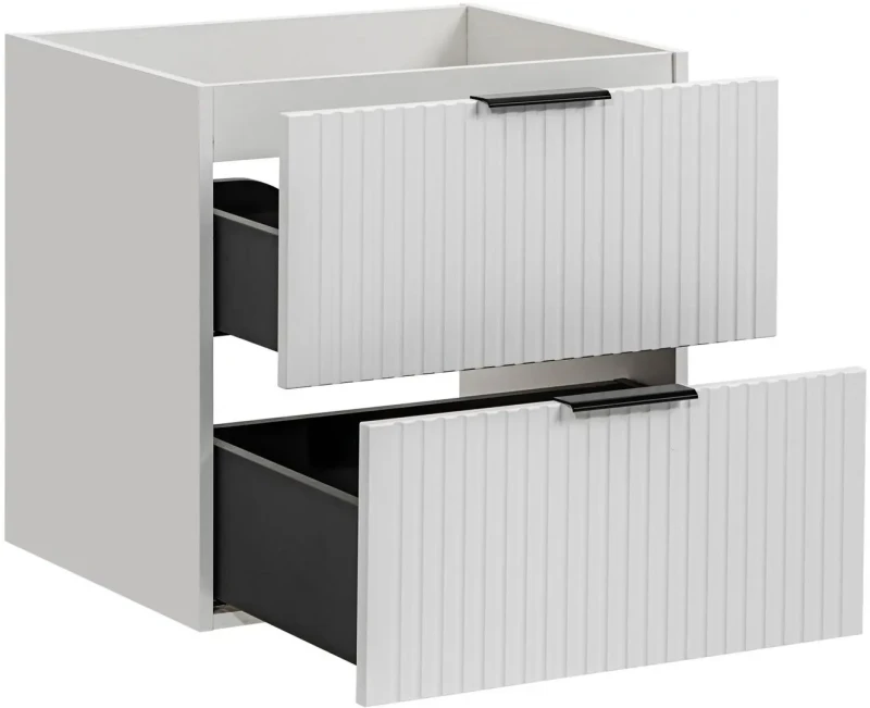 Szafka łazienkowa 60 cm ADEL WHITE (szafka pod umywalkę ADEL WHITE 82-60-B-2S)