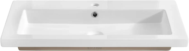 Zestaw mebli łazienkowych BW SPRIT A100 biały z szafką pod umywalkę 100 cm - 5 elementów