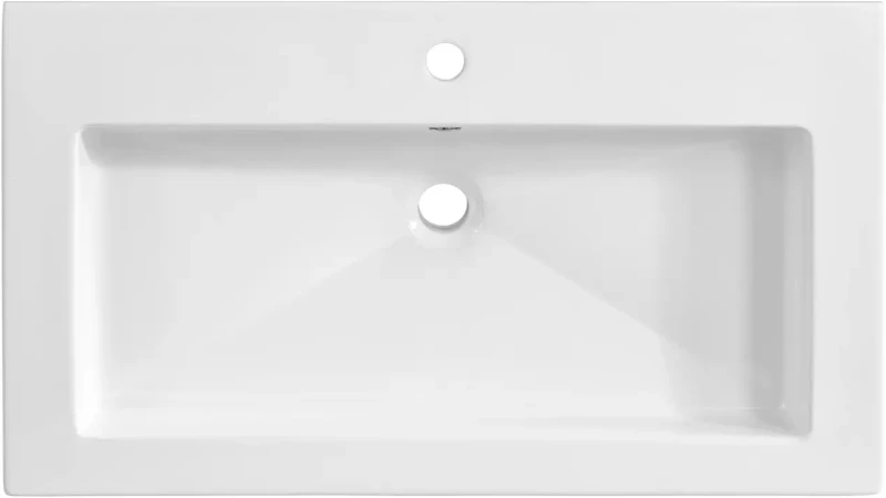 Zestaw mebli łazienkowych BW SPRIT A100 biały z szafką pod umywalkę 100 cm - 5 elementów