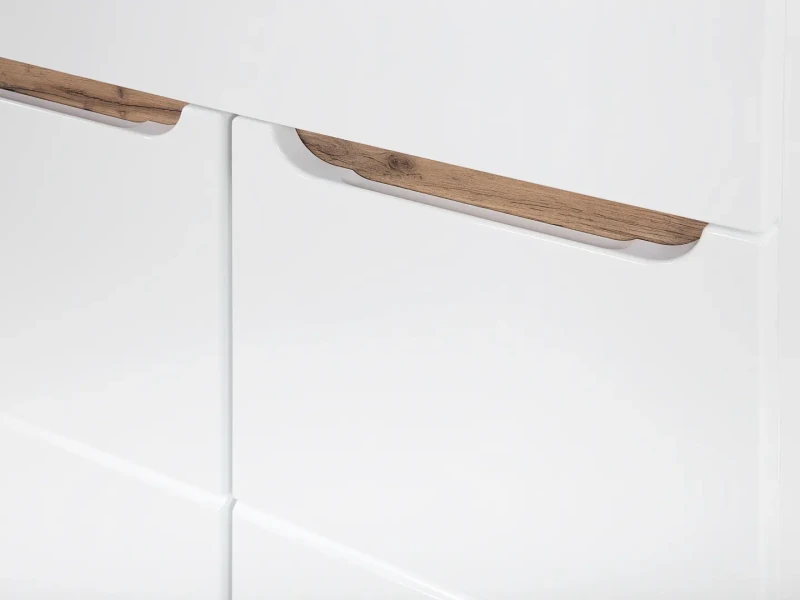 Zestaw mebli łazienkowych BW SPRIT A100 biały z szafką pod umywalkę 100 cm - 5 elementów