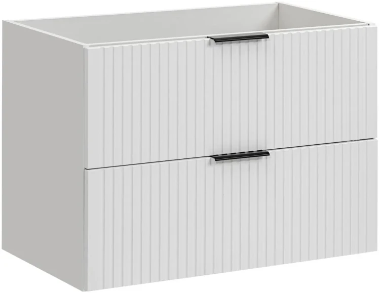 Szafka łazienkowa 80 cm ADEL WHITE (szafka pod umywalkę ADEL WHITE 82-80-B-2S)