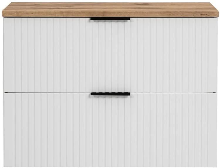 Szafka łazienkowa 80 cm ADEL WHITE (szafka pod umywalkę ADEL WHITE 82-80-B-2S)