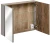 Zestaw mebli łazienkowych SANTA FE TAUPE A3 taupe/dąb vintage z szafką pod umywalkę 80 cm - 6 elementów