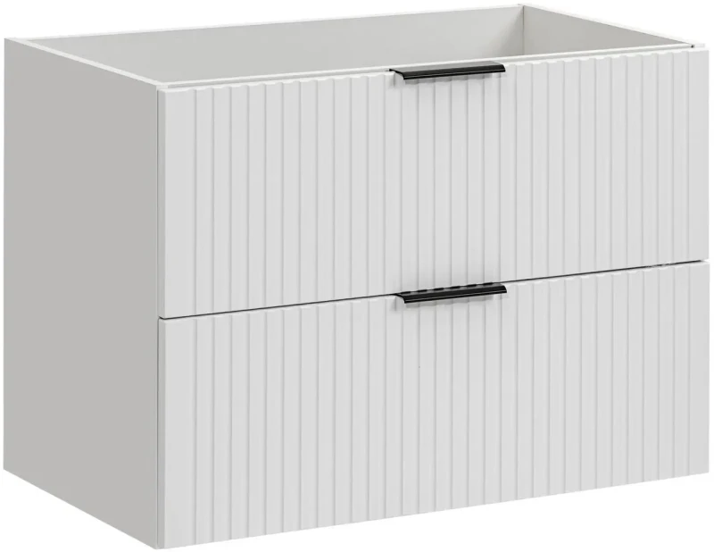 Zestaw mebli łazienkowych ADEL WHITE (szafka pod umywalkę ADEL WHITE 82-80-B-2S)