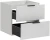 Zestaw mebli łazienkowych ADEL WHITE (szafka pod umywalkę ADEL WHITE 82-60-B-2S)