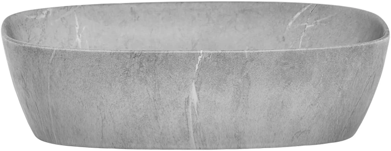 Zestaw mebli łazienkowych ADEL WHITE (umywalka ceramiczna nadblatowa UN-ANNA-MH1)