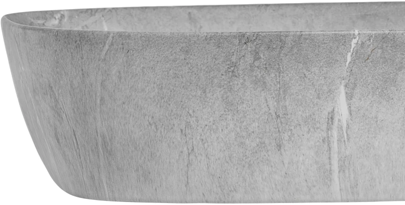 Zestaw mebli łazienkowych ADEL WHITE (umywalka ceramiczna nadblatowa UN-ANNA-MH1)