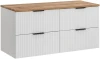 Zestaw mebli łazienkowych ADEL WHITE z blatem 120 cm - 3 elementy
