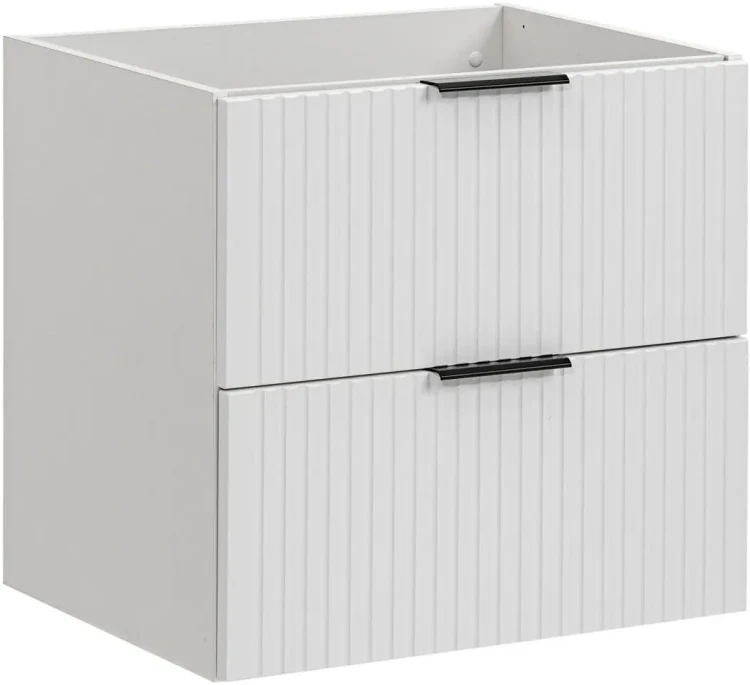Zestaw mebli łazienkowych ADEL WHITE (szafka pod umywalkę ADEL WHITE 82-60-B-2S)