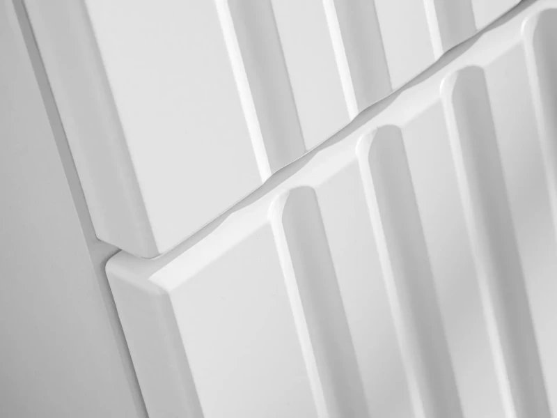 Zestaw mebli łazienkowych ADEL WHITE z szafką pod umywalkę 120 cm - 9 elementów