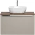 Szafka łazienkowa 80 cm SANTA FE taupe/dąb vintage z umywalką SMILE i blatem 80 cm