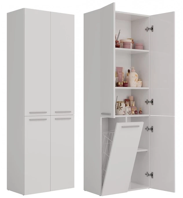 Szafka łazienkowa Emil I Biały mat