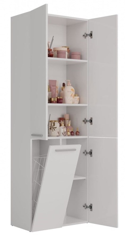 Szafka łazienkowa Emil I Biały mat