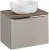 Zestaw mebli łazienkowych SANTA FE TAUPE z umywalką SMILE i blatem 60 cm - 3 elementy