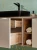 Zestaw mebli łazienkowych SANTA FE TAUPE z umywalką SMILE i blatem 60 cm - 3 elementy