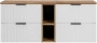 Zestaw mebli łazienkowych ADEL WHITE z blatem 140 cm - 4 elementy