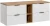 Zestaw mebli łazienkowych ADEL WHITE z dwoma umywalkami SMILE i blatem 140 cm - 6 elementów
