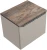 Zestaw mebli łazienkowych SANTA FE TAUPE z blatem 60 cm - 2 elementy