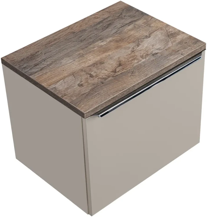 Zestaw mebli łazienkowych SANTA FE TAUPE z blatem 60 cm - 2 elementy