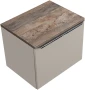 Zestaw mebli łazienkowych SANTA FE TAUPE z blatem 60 cm - 2 elementy
