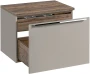 Zestaw mebli łazienkowych SANTA FE TAUPE z blatem 60 cm - 2 elementy