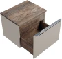 Zestaw mebli łazienkowych SANTA FE TAUPE z blatem 60 cm - 2 elementy