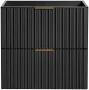 Szafka pod umywalkę 60 cm ADEL BLACK (szafka pod umywalkę ADEL BLACK 82-60-B-2S)