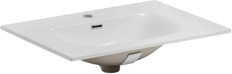 Szafka łazienkowa 60 cm ADEL BLACK (umywalka ceramiczna SKY 60-8099)