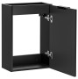 Szafka łazienkowa 40 cm ADEL BLACK (szafka pod umywalkę ADEL BLACK 82-40-B-1D)