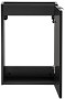 Szafka łazienkowa 40 cm ADEL BLACK (szafka pod umywalkę ADEL BLACK 82-40-B-1D)