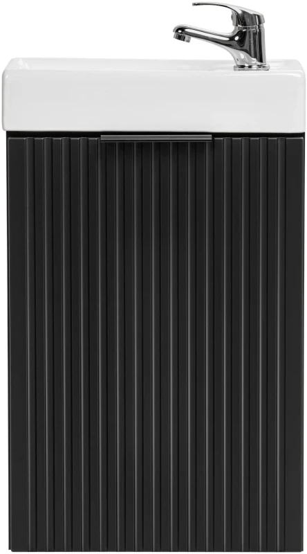 Szafka łazienkowa 40 cm ADEL BLACK z umywalką Vedea