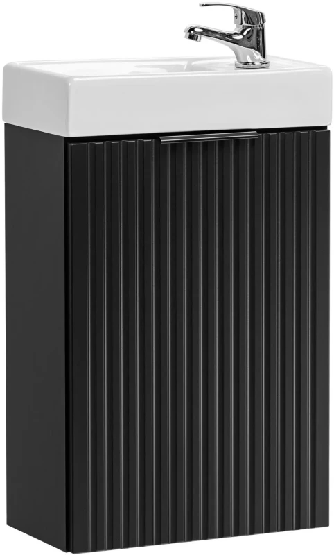 Szafka łazienkowa 40 cm ADEL BLACK z umywalką Vedea