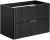 Szafka łazienkowa 80 cm ADEL BLACK (szafka pod umywalkę ADEL BLACK 82-80-B-2S)