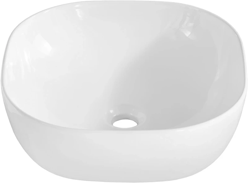 Szafka łazienkowa 80 cm ADEL BLACK (umywalka ceramiczna nablatowa UM-6252 SMILE 40 DP)