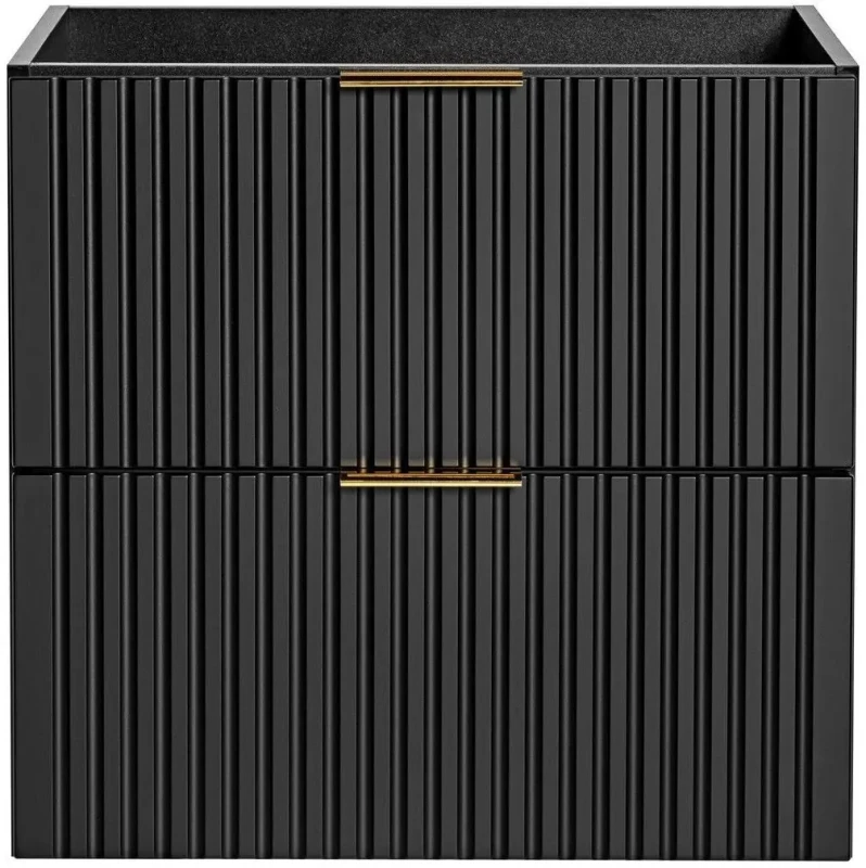 Zestaw mebli łazienkowych ADEL BLACK (szafka pod umywalkę ADEL BLACK 82-60-B-2S)