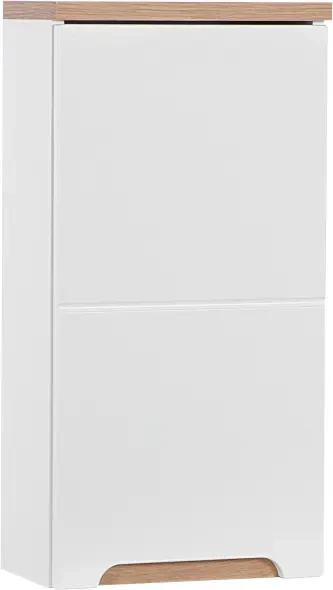 Zestaw mebli łazienkowych BALI WHITE z szafką pod umywalkę 80 cm - 7 elementów