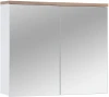 Zestaw mebli łazienkowych BALI WHITE z szafką pod umywalkę 80 cm - 5 elementów